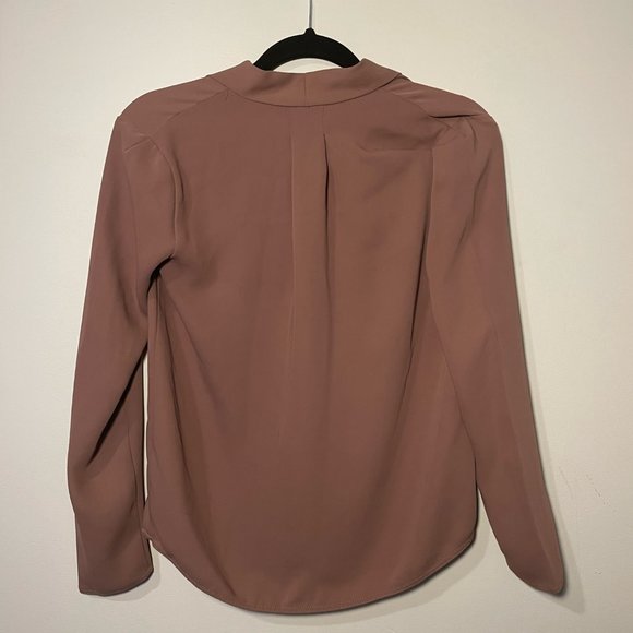 Babaton Tan V-Neck Blouse - Picture 8 of 13